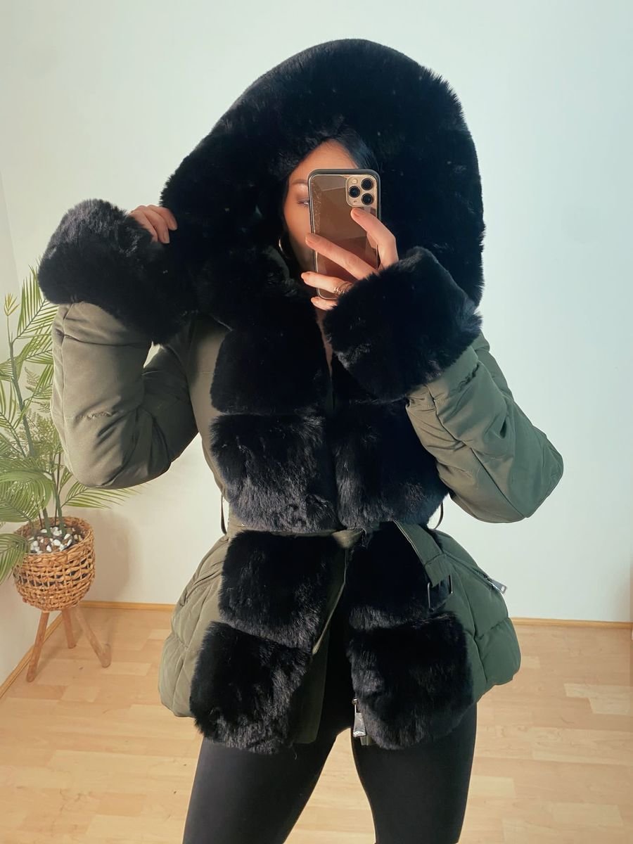 Monica Faux Fur Padded Coat Monica Faux Fur Padded Coat
