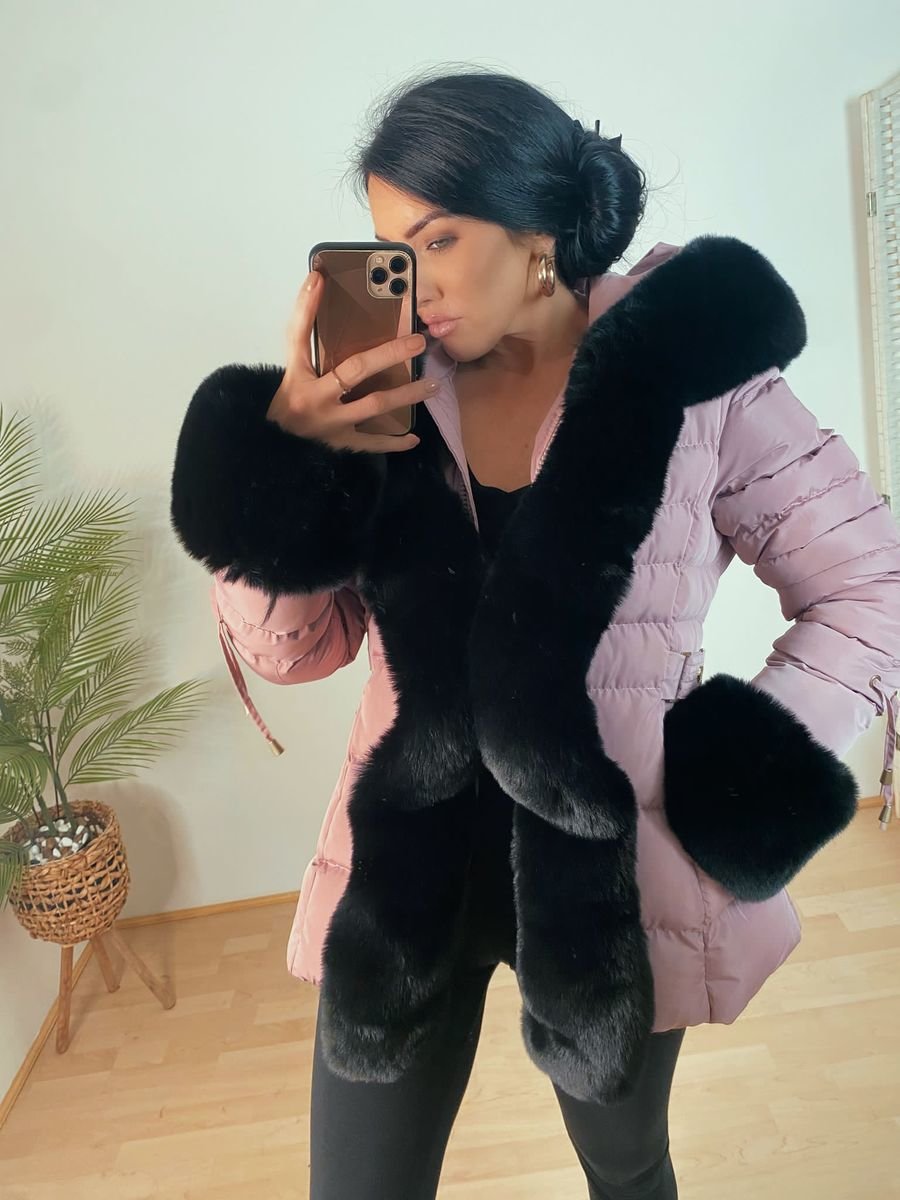 Monica Faux Fur Padded Coat Monica Faux Fur Padded Coat