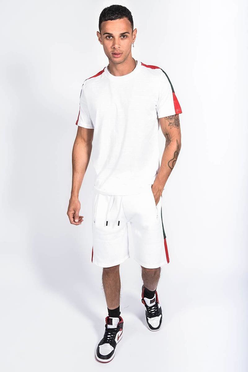 Tobias Side Stripe Short Set Tobias Side Stripe Short Set
