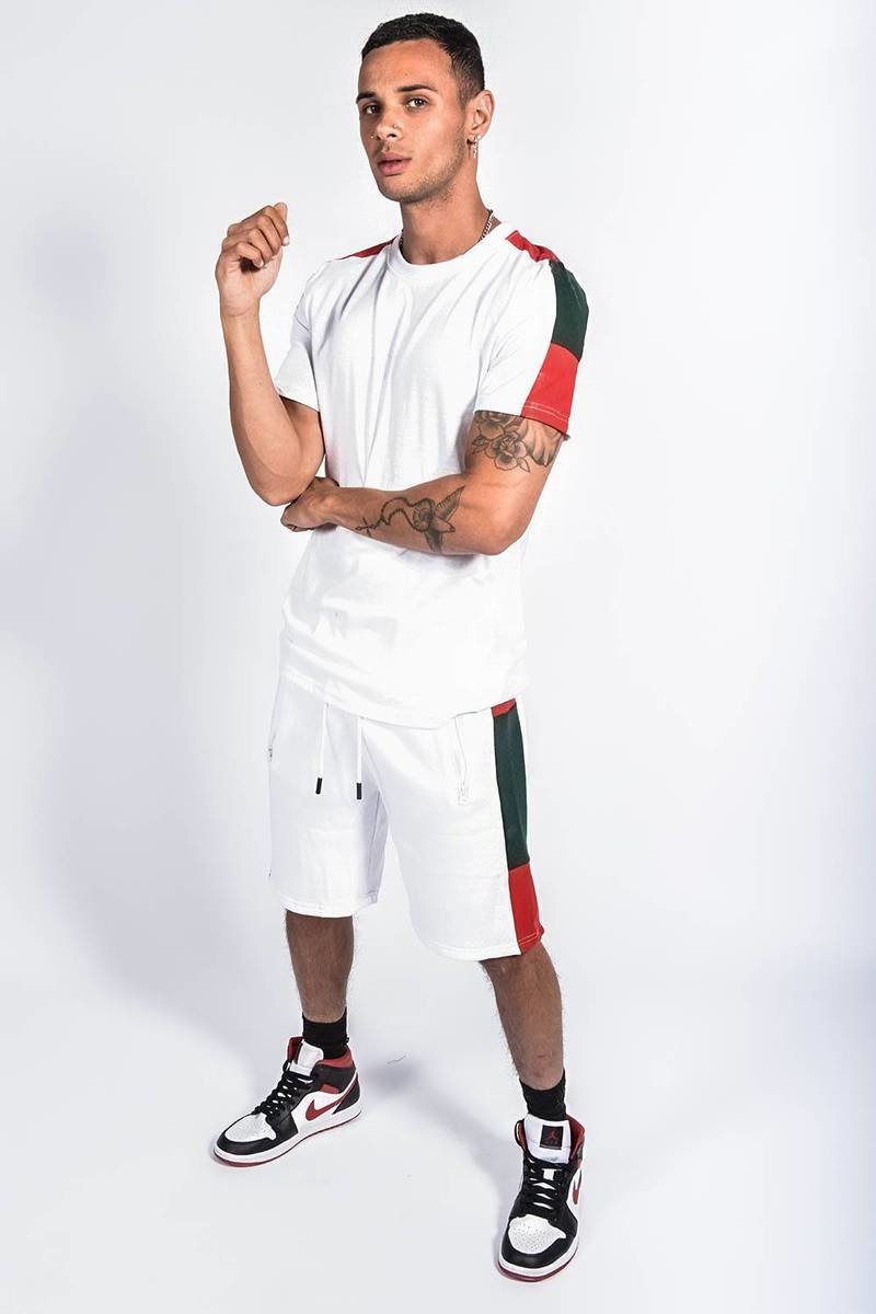 Tobias Side Stripe Short Set Thumbnail Tobias Side Stripe Short Set Thumbnail