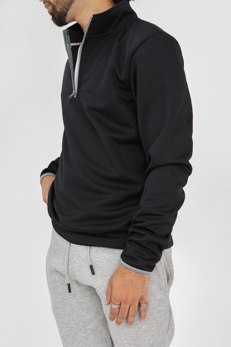 Riley Half Zip Pullover Top Thumbnail Riley Half Zip Pullover Top Thumbnail