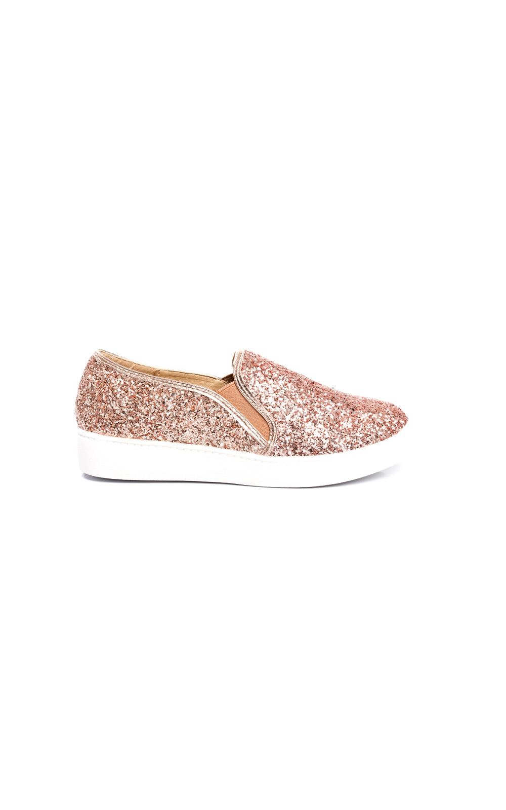 Alex Slip On Chunky Glitter Trainers Thumbnail Alex Slip On Chunky Glitter Trainers Thumbnail