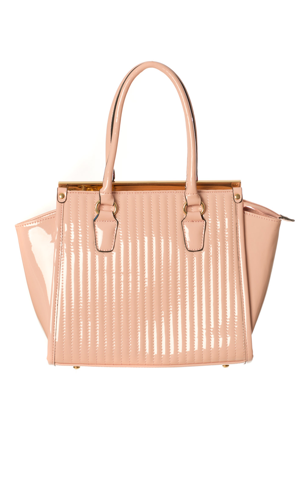 Lillie Pale Pink Patent Handbag Lillie Pale Pink Patent Handbag