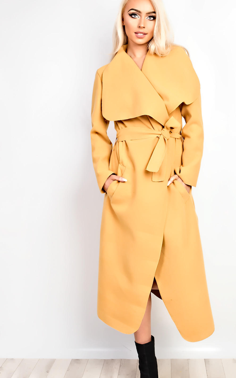 Goya Midi Over Coat Goya Midi Over Coat