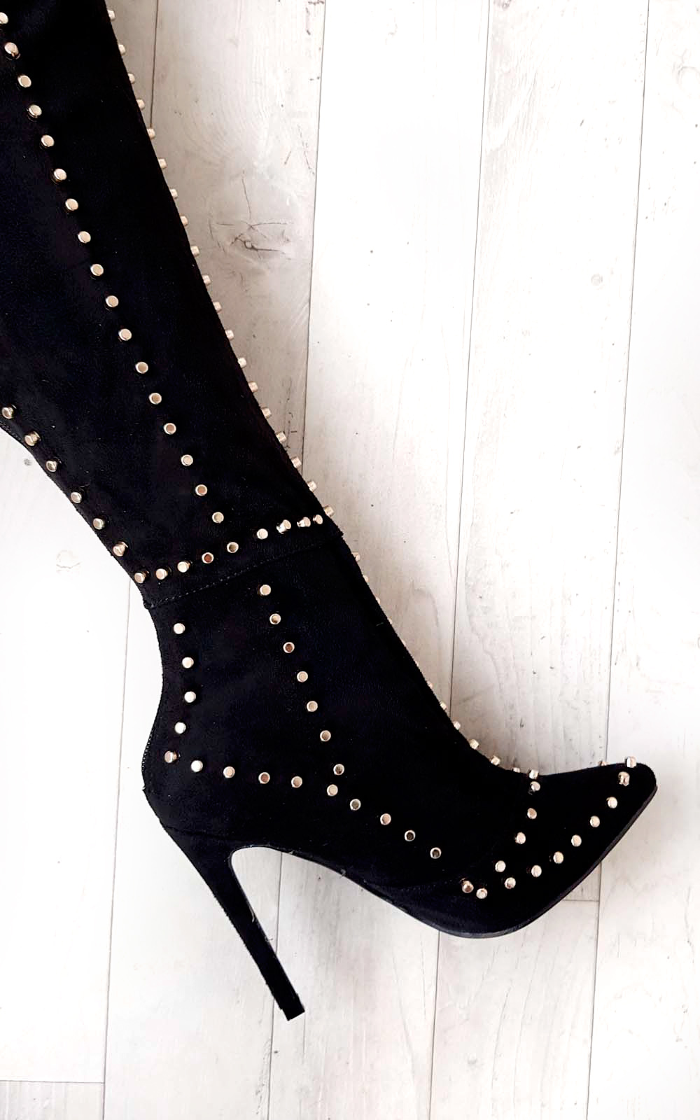 Shia Studded Thigh High Boots Thumbnail Shia Studded Thigh High Boots Thumbnail