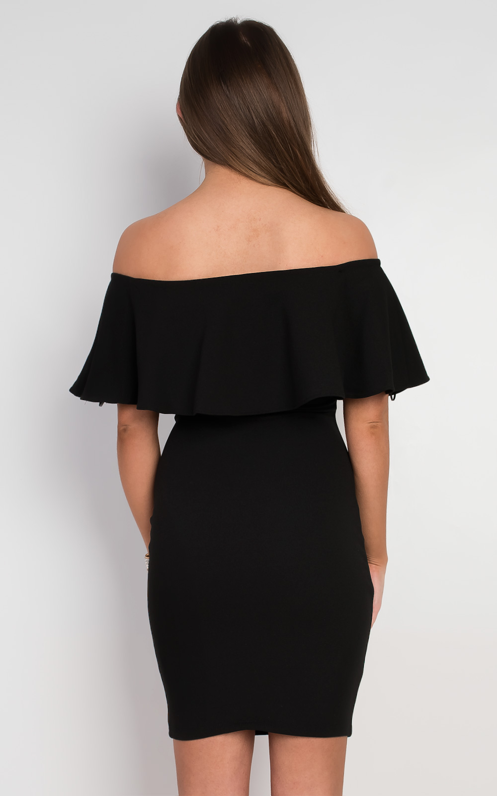 Tanaya Off Shoulder Bodycon Dress Thumbnail