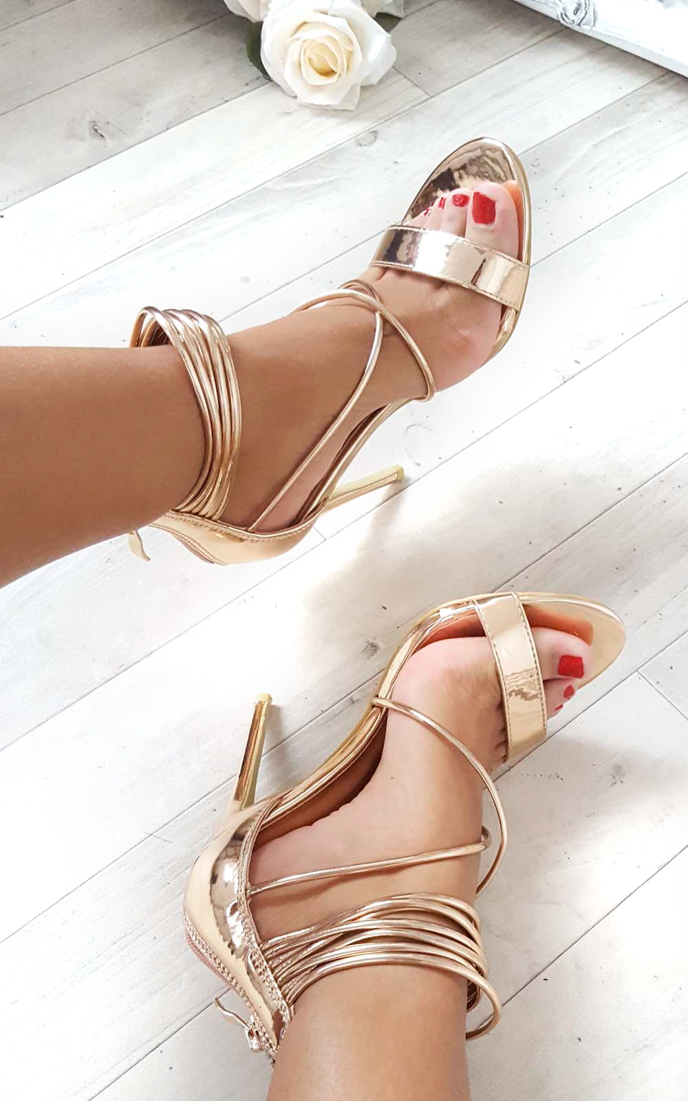 Anastasia Strappy High Heels