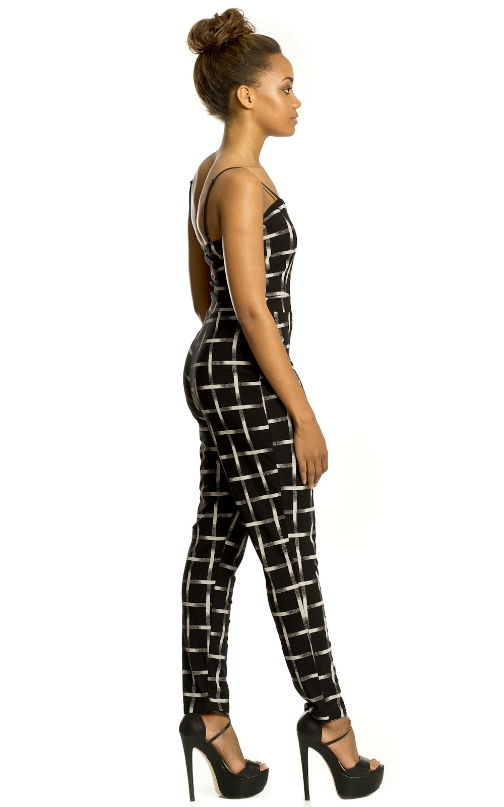 Rae Checked Jumpsuit Thumbnail Rae Checked Jumpsuit Thumbnail