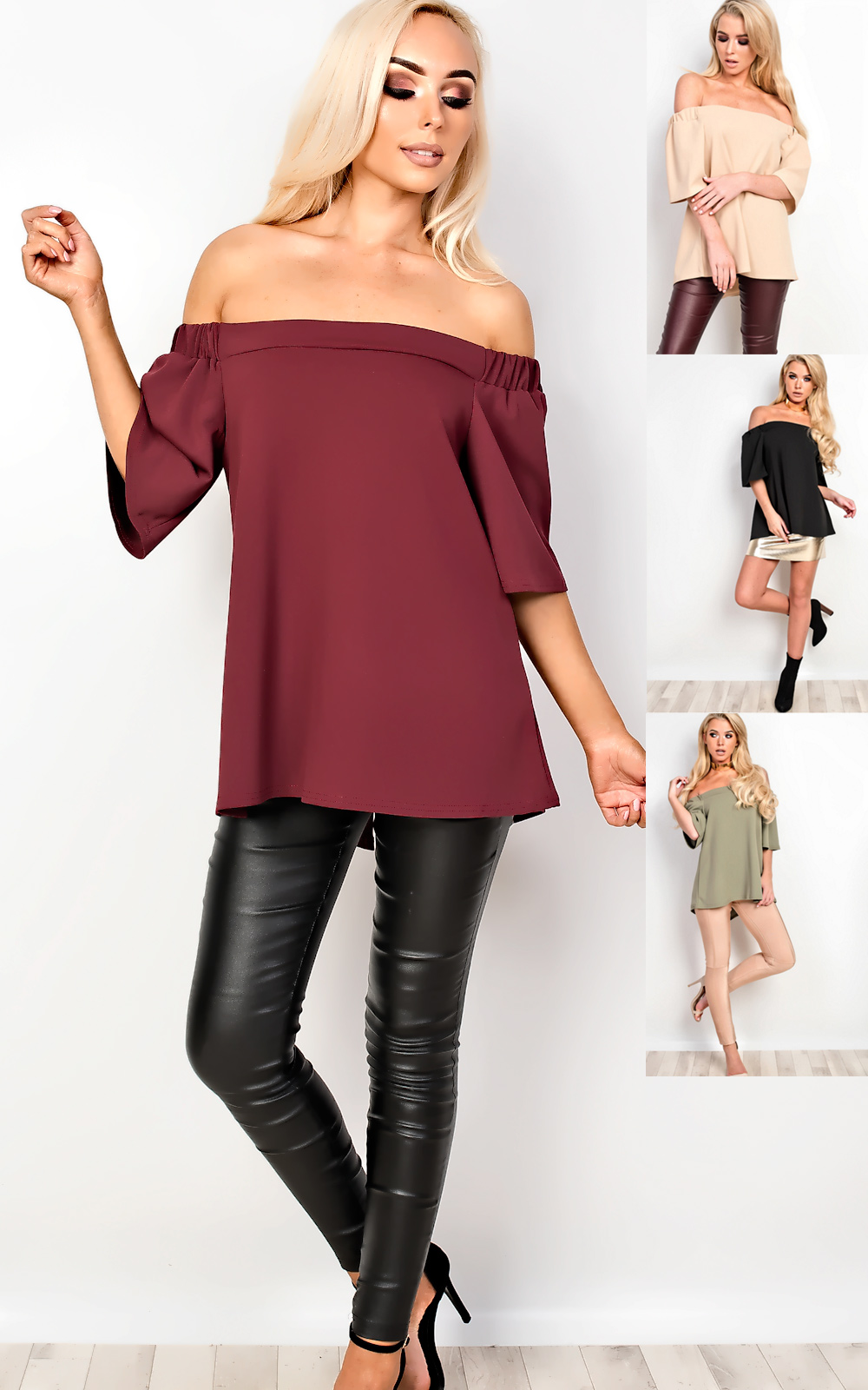 Camelia Off Shoulder Top Thumbnail