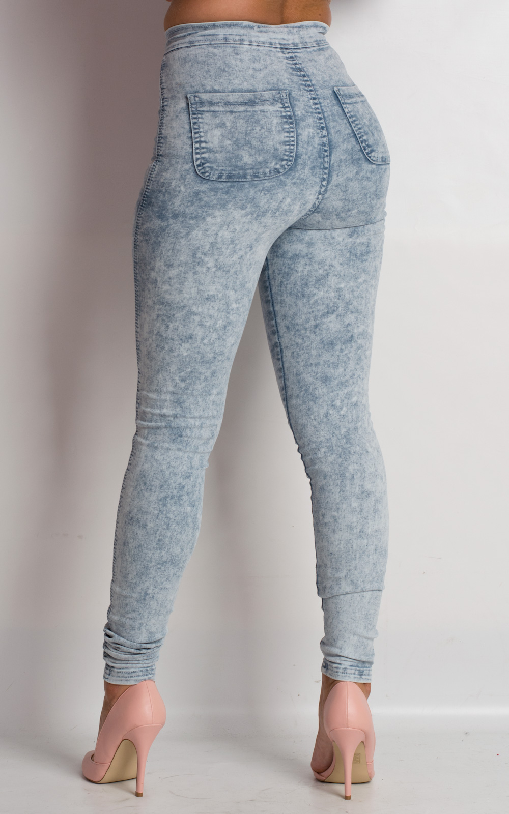 Dexter Acid Wash Skinny Style Jeans Thumbnail Dexter Acid Wash Skinny Style Jeans Thumbnail