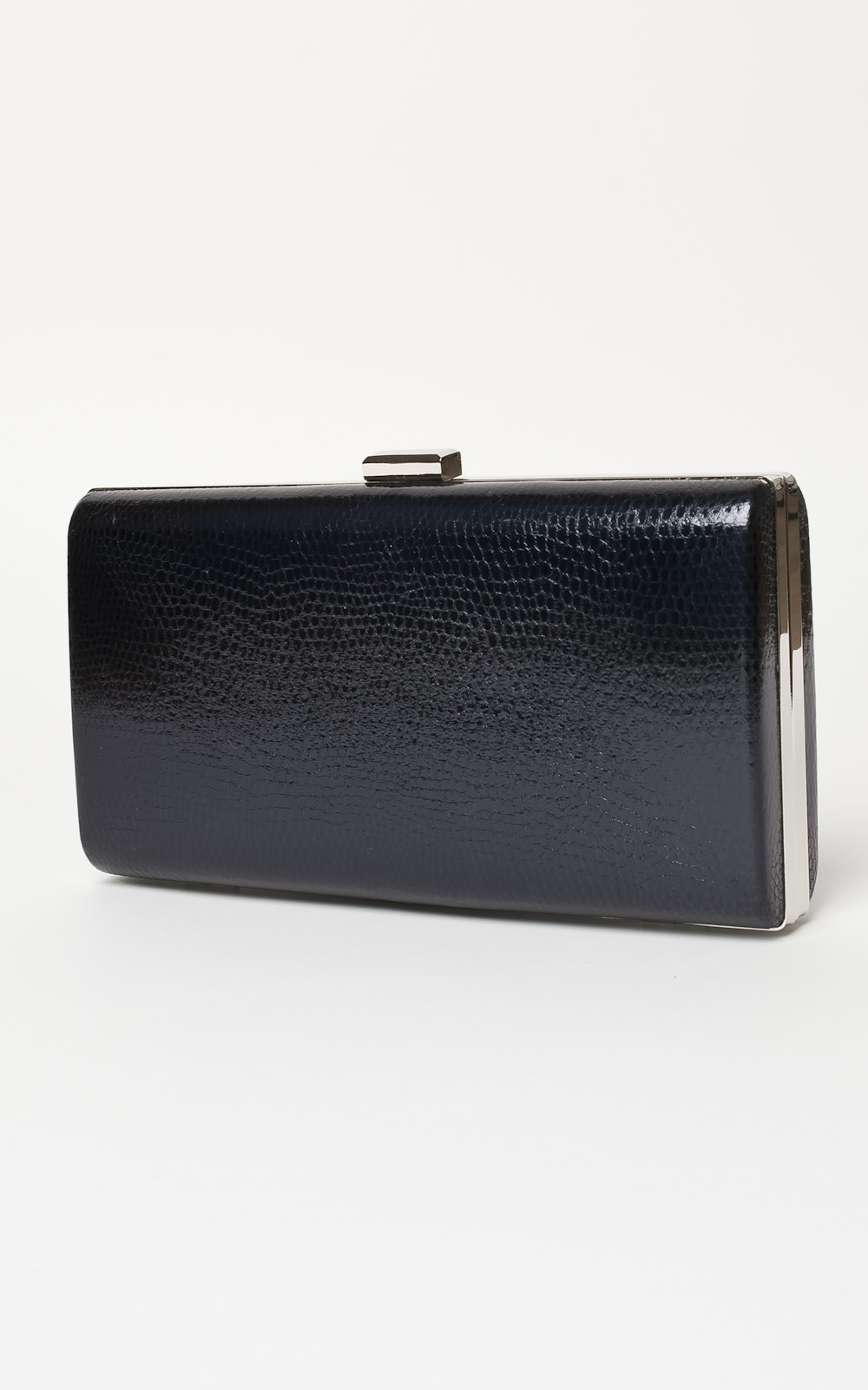 Anneke Croc Metallic Clutch Bag Thumbnail