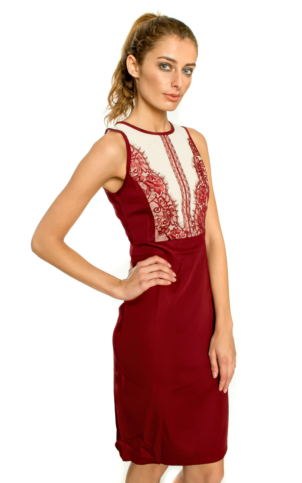 Emme Fine Lace Dress Thumbnail