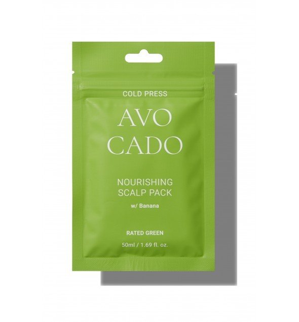 Rated Green Cold Press Avocado Nourishing Scalp Pack 50ml Rated Green Cold Press Avocado Nourishing Scalp Pack 50ml