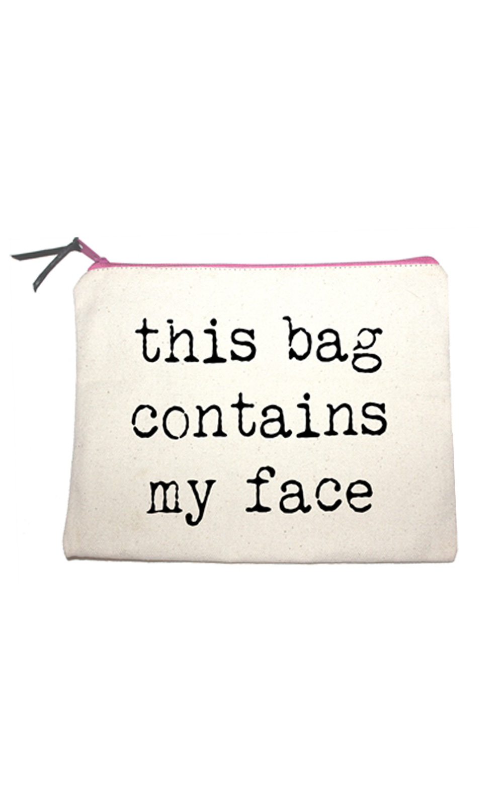 Danyela Slogan Make-Up Bag 