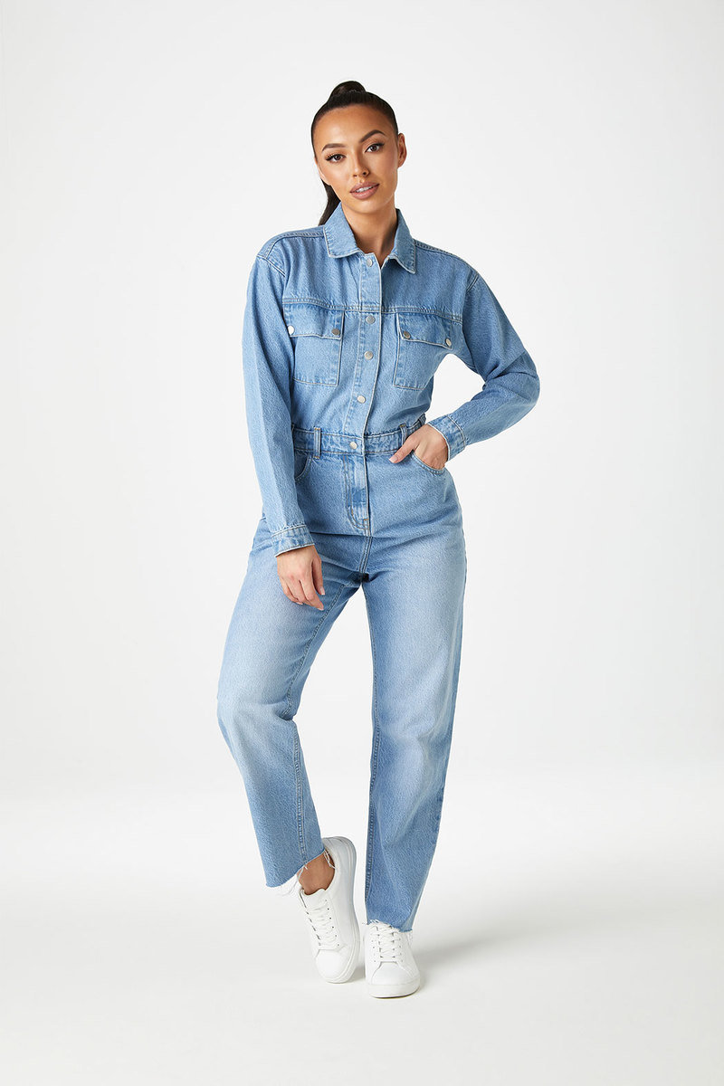Velma Long Sleeve Boilersuit Velma Long Sleeve Boilersuit