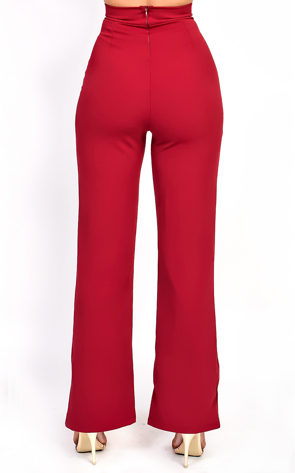 Leena Popper Slim Leg Trousers Thumbnail