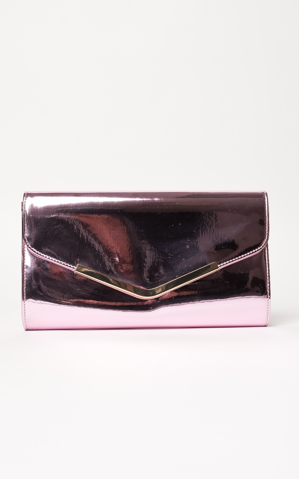 Nerissa Metallic Envelope Clutch Bag