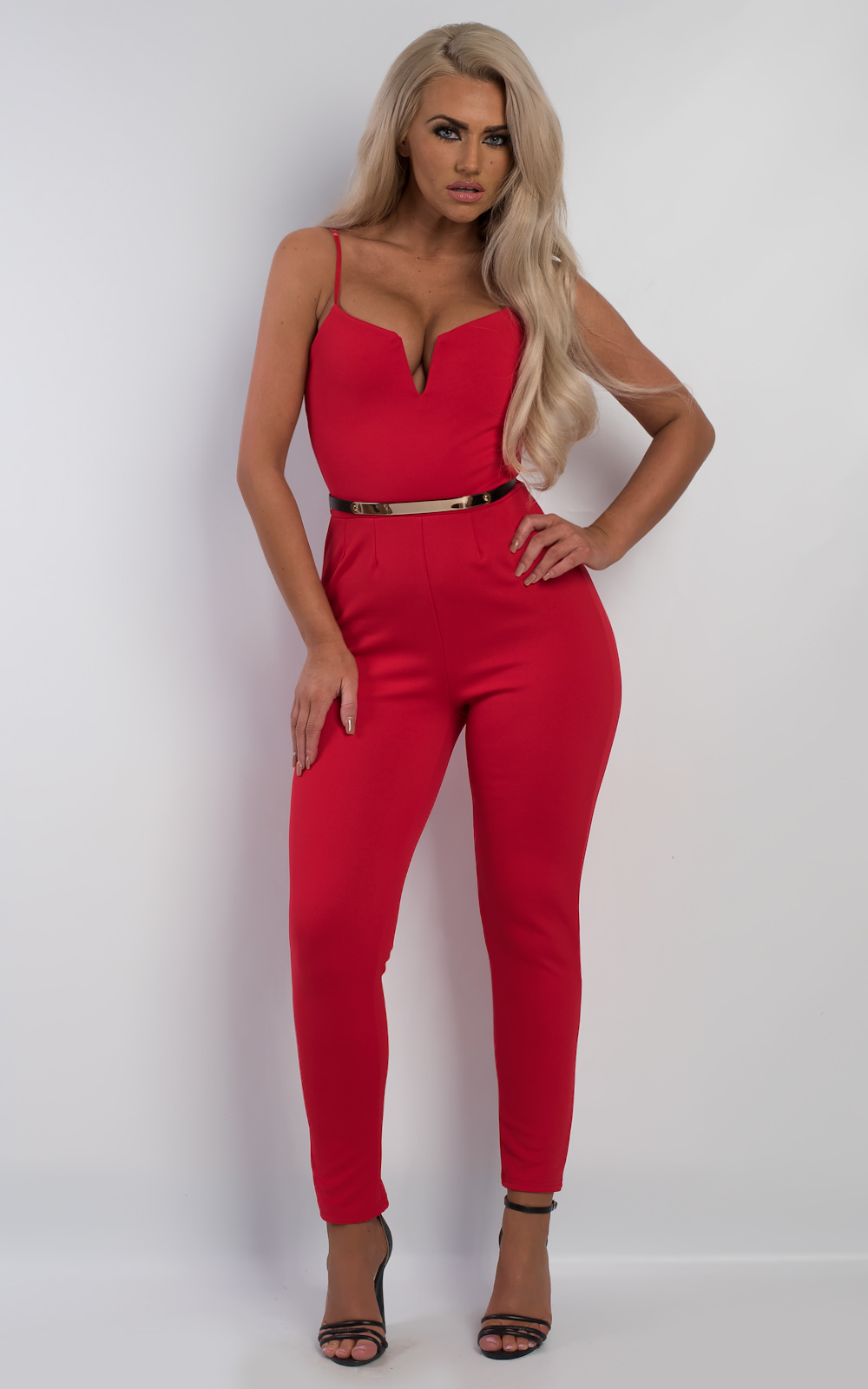 Meliora Belted Jumpsuit Meliora Belted Jumpsuit