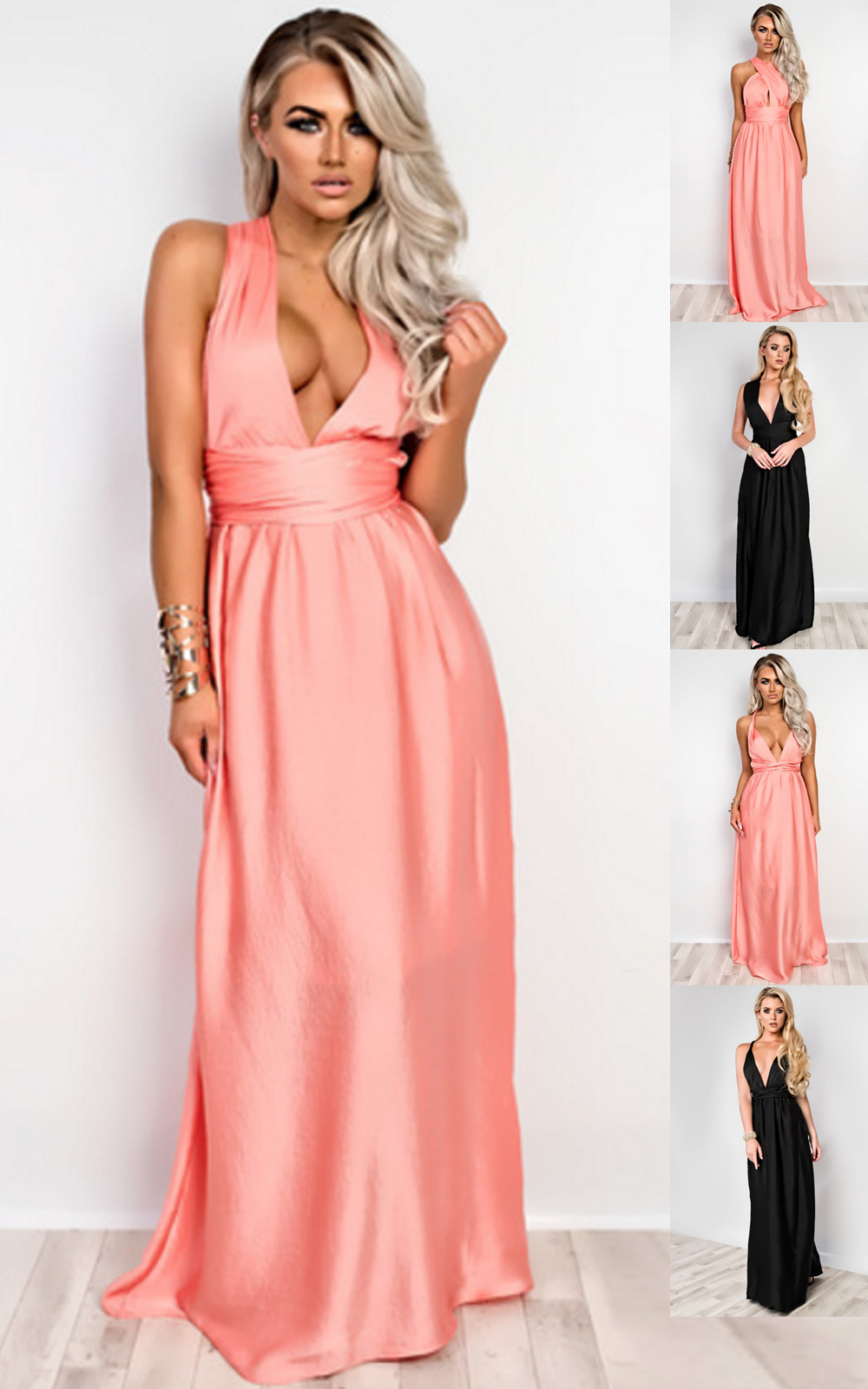 Zavia Multi-Way Maxi Dress Thumbnail