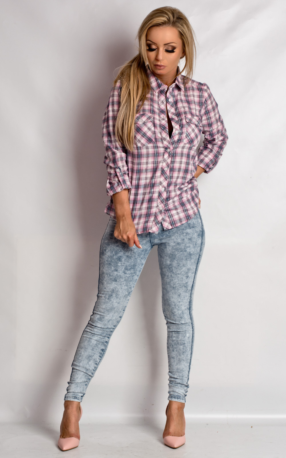Dexter Acid Wash Skinny Style Jeans Thumbnail Dexter Acid Wash Skinny Style Jeans Thumbnail