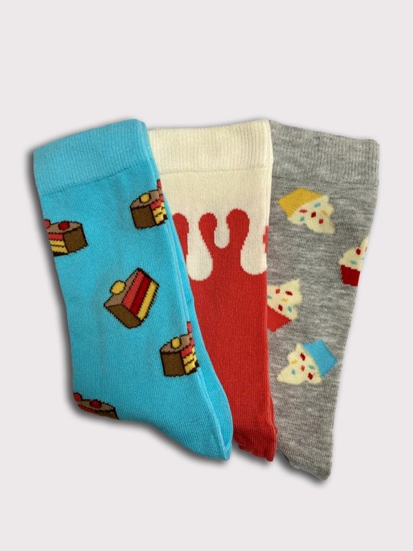 Cake Socks - Christmas Socks Set Thumbnail Cake Socks - Christmas Socks Set Thumbnail