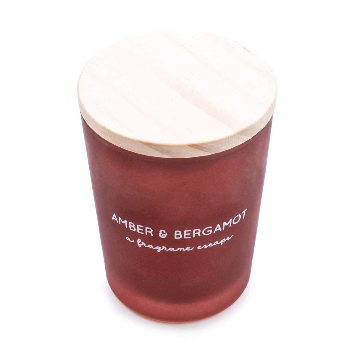 Amber & Bergamont Glass Wax Filled Pot Candle - Amber Shea Thumbnail Amber & Bergamont Glass Wax Filled Pot Candle - Amber Shea Thumbnail