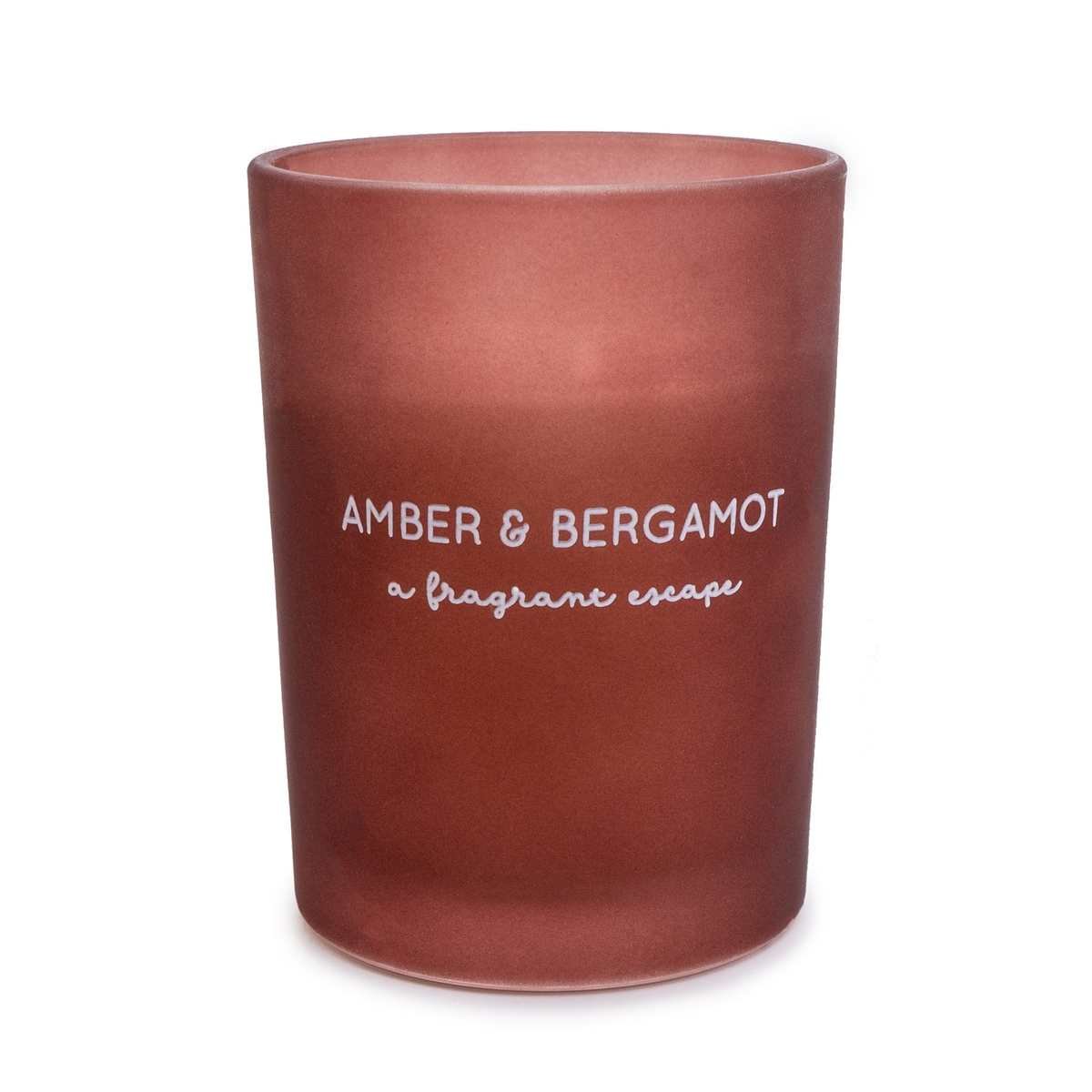 Amber & Bergamont Glass Wax Filled Pot Candle - Amber Shea Thumbnail Amber & Bergamont Glass Wax Filled Pot Candle - Amber Shea Thumbnail
