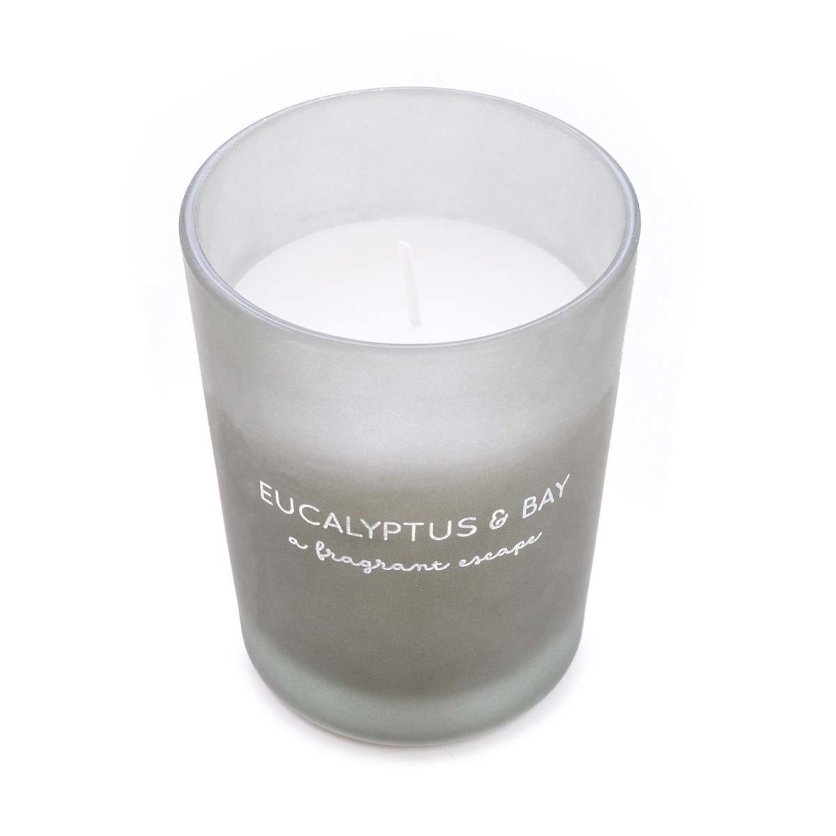 Eucalyptus & Bay Glass Wax Filled Pot Candle - Kitchen Garden Scent Thumbnail Eucalyptus & Bay Glass Wax Filled Pot Candle - Kitchen Garden Scent Thumbnail