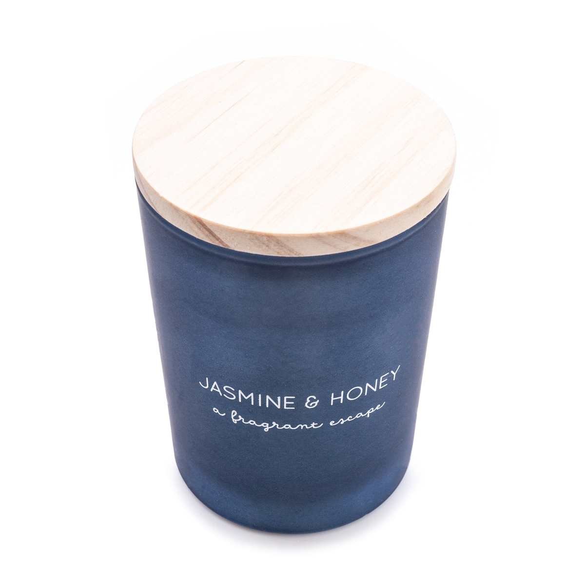 Jasmine & Honey Glass Wax Filled Pot Candle - Honeysuckle Scent Thumbnail Jasmine & Honey Glass Wax Filled Pot Candle - Honeysuckle Scent Thumbnail