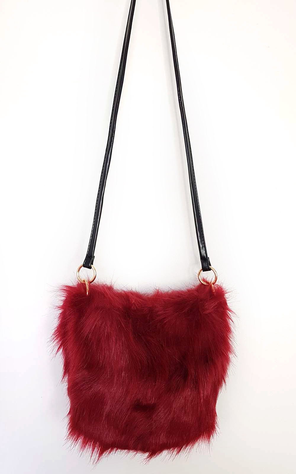 Ava Faux Fur Shoulder Bag