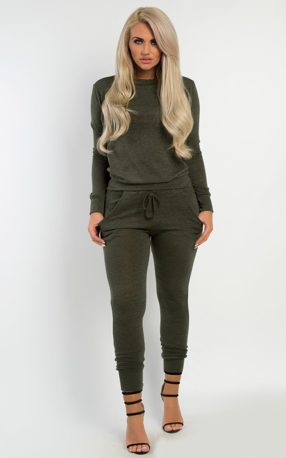 Lea Plain Jogger Set Thumbnail Lea Plain Jogger Set Thumbnail