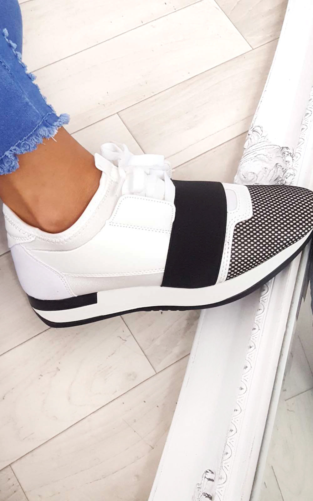 Bali Mesh Two Toned Panel Trainers Thumbnail Bali Mesh Two Toned Panel Trainers Thumbnail