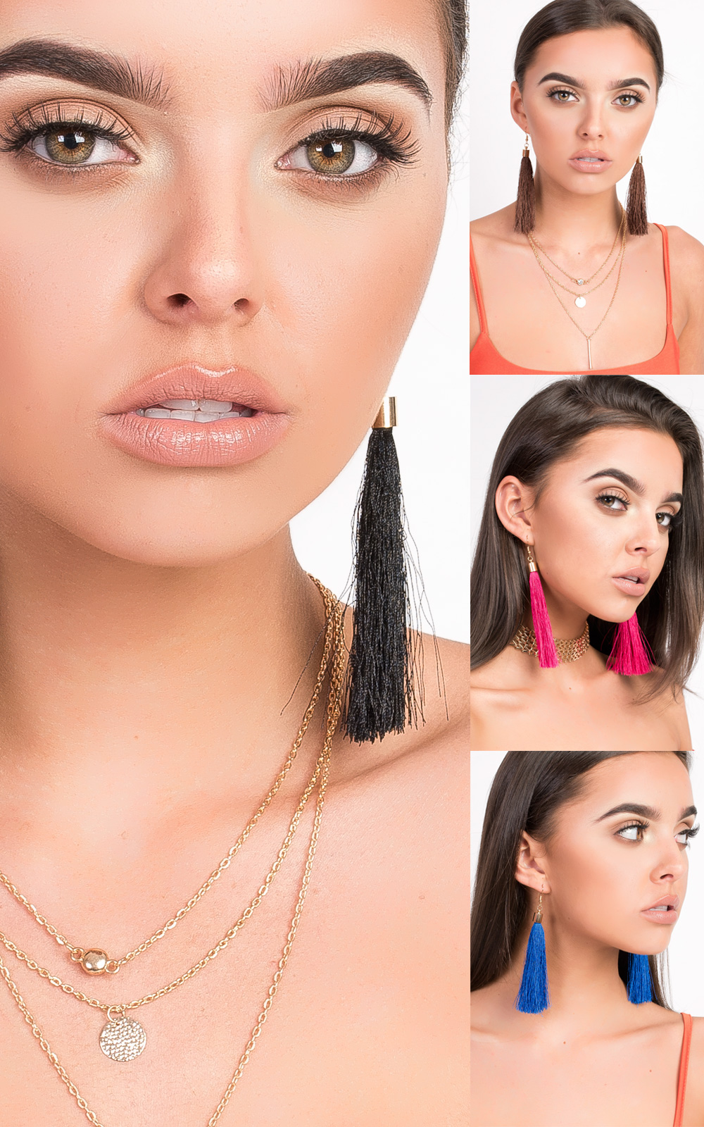 Roya Tassel Earrings Thumbnail Roya Tassel Earrings Thumbnail