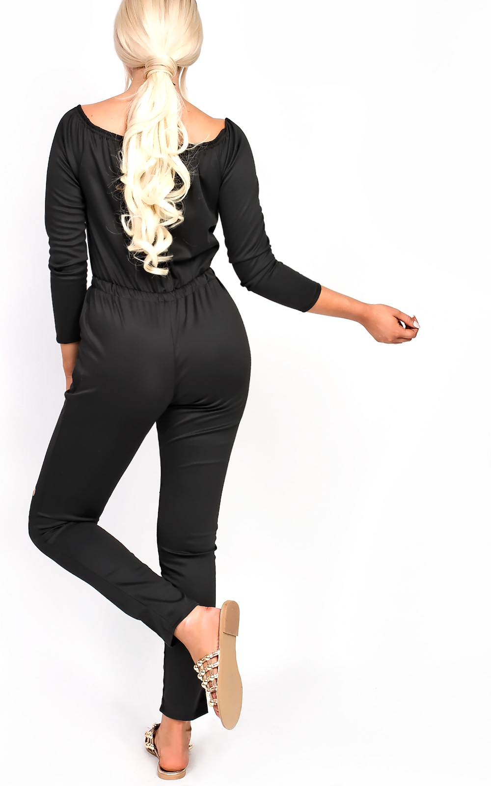 Bella Bardot Distressed Ripped Casual Jumpsuit Thumbnail Bella Bardot Distressed Ripped Casual Jumpsuit Thumbnail