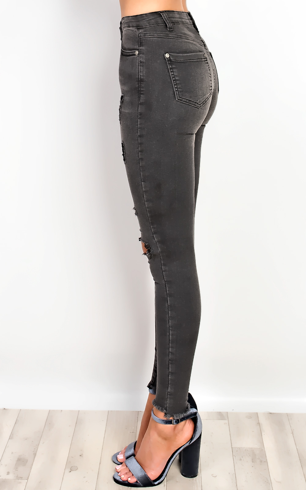 Enya Ripped Skinny Jeans Thumbnail Enya Ripped Skinny Jeans Thumbnail