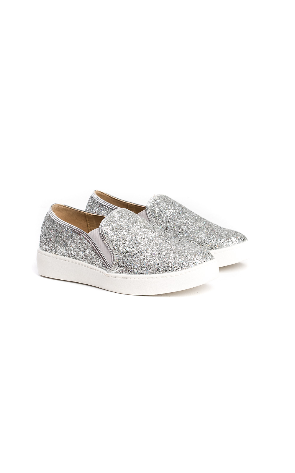 Alex Slip On Chunky Glitter Trainers Thumbnail Alex Slip On Chunky Glitter Trainers Thumbnail