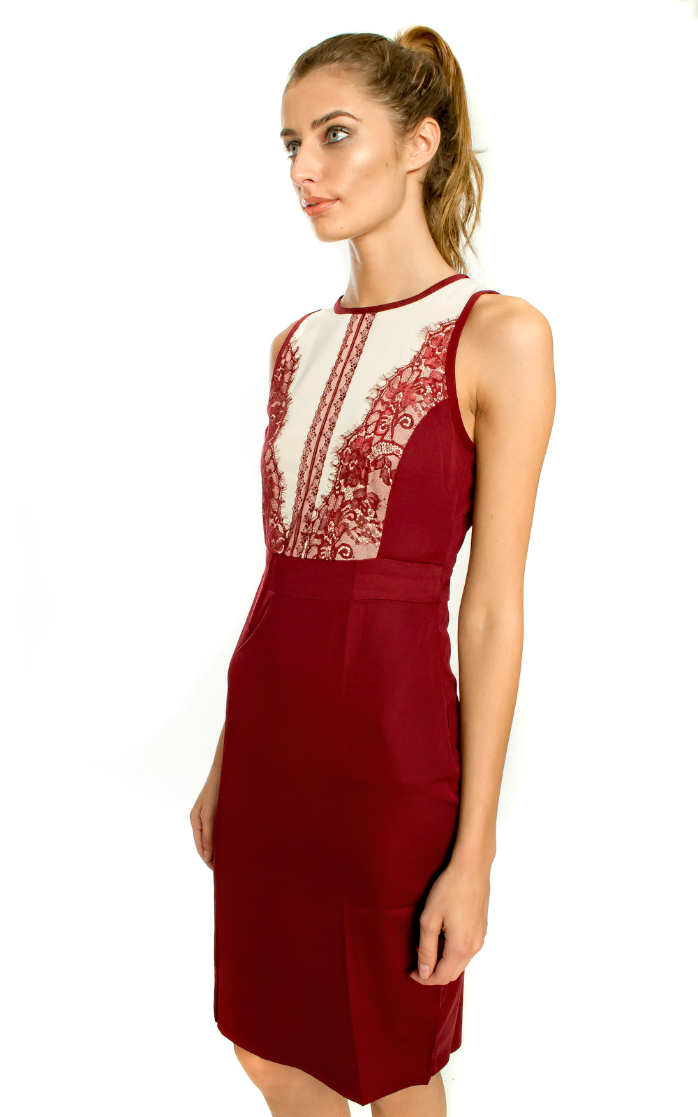 Emme Fine Lace Dress Thumbnail