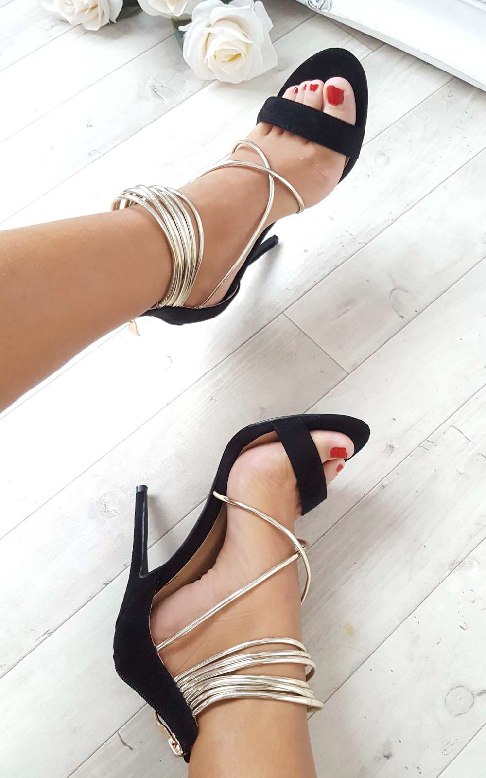 Anastasia Strappy High Heels