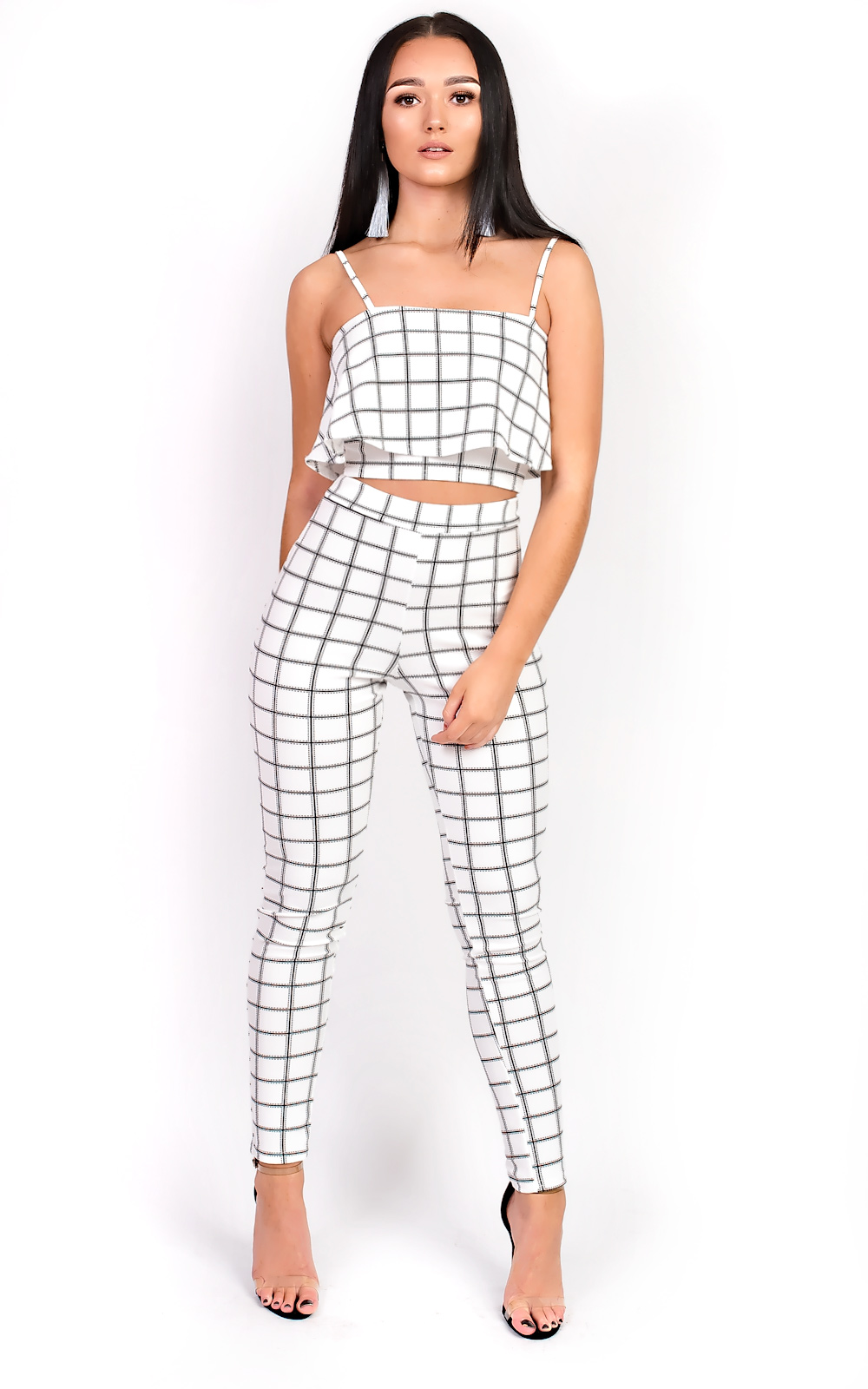 Helly Check Frill Co-ord Thumbnail Helly Check Frill Co-ord Thumbnail
