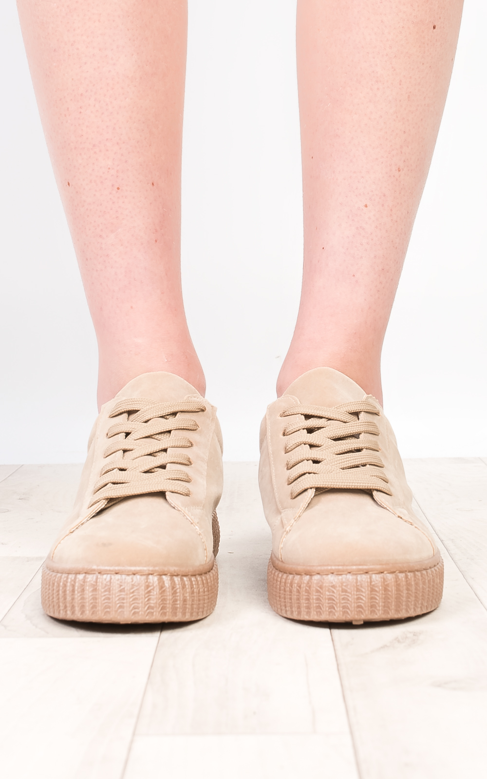 Marissa Faux Suede Platform Shoes  Thumbnail