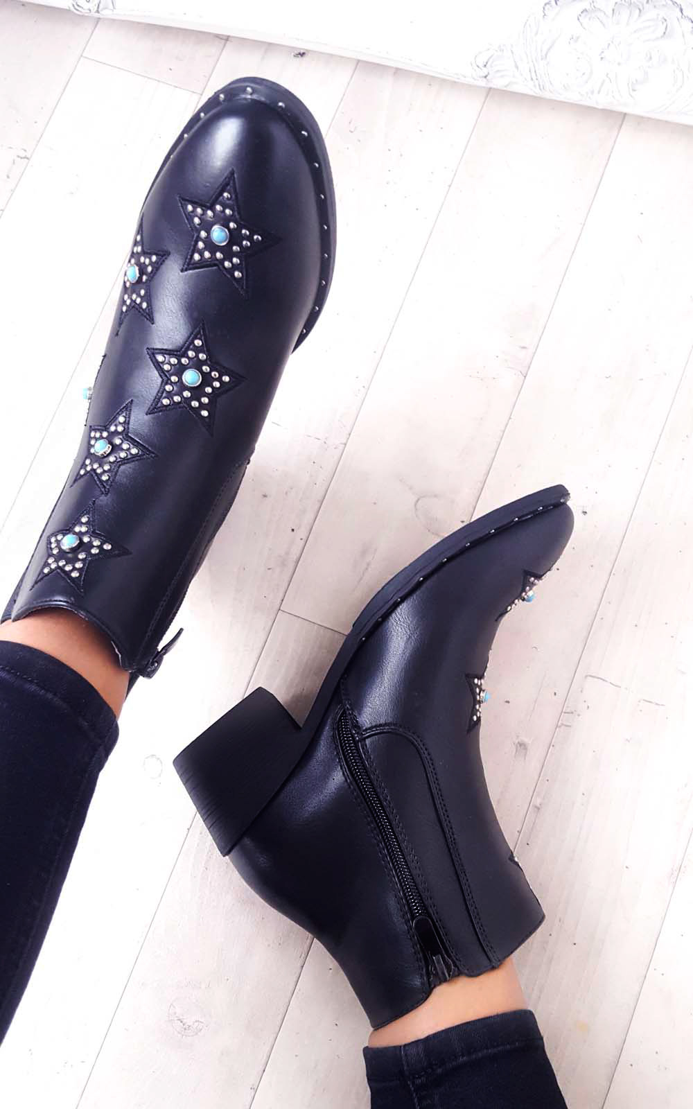 Miami Stone Embellished Chelsea Boot