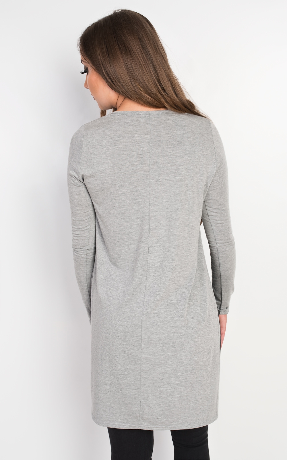 Laila Basic Side Split Casual Top Thumbnail Laila Basic Side Split Casual Top Thumbnail