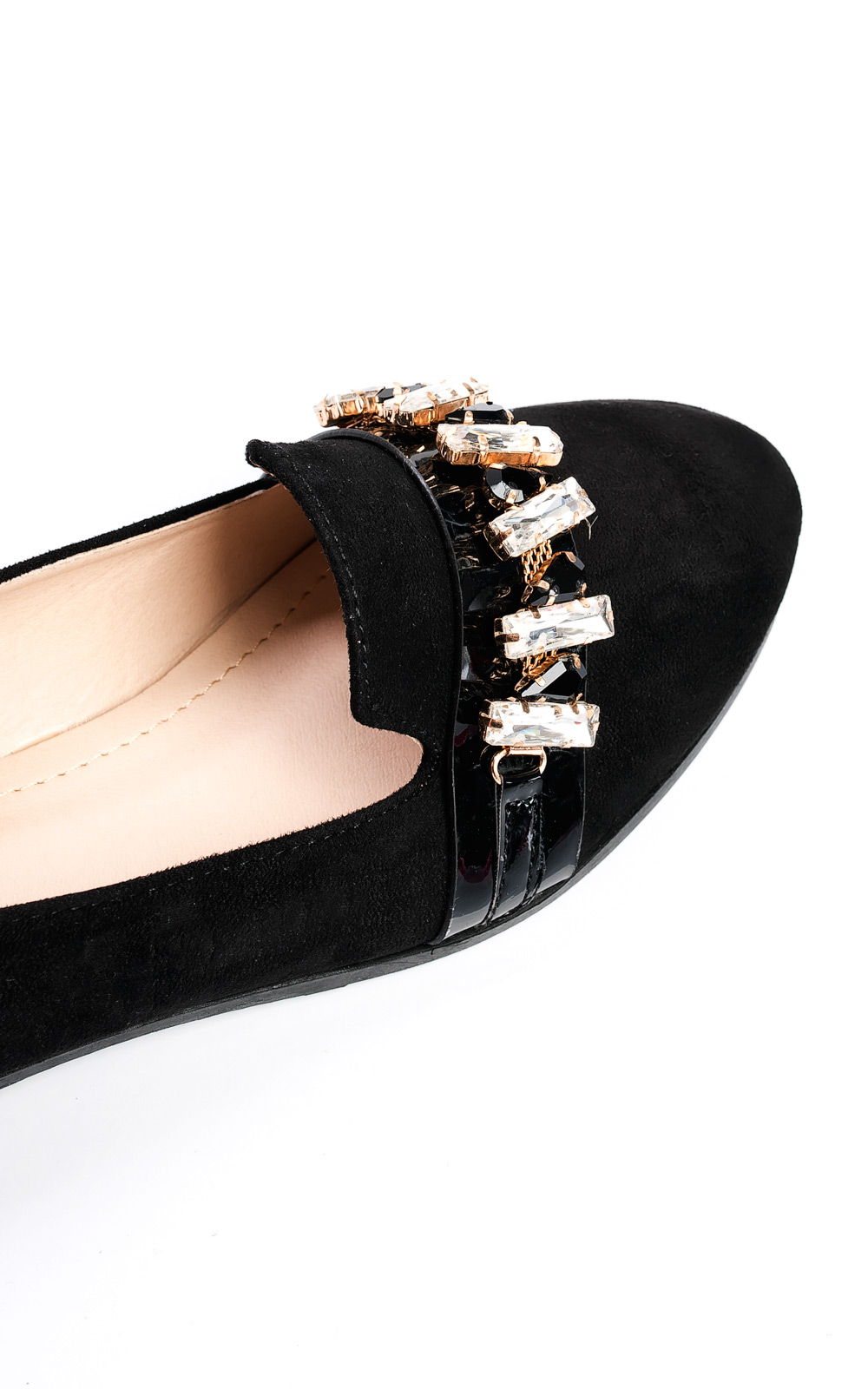 Sherla Embellished Flat Pump Shoe Thumbnail Sherla Embellished Flat Pump Shoe Thumbnail