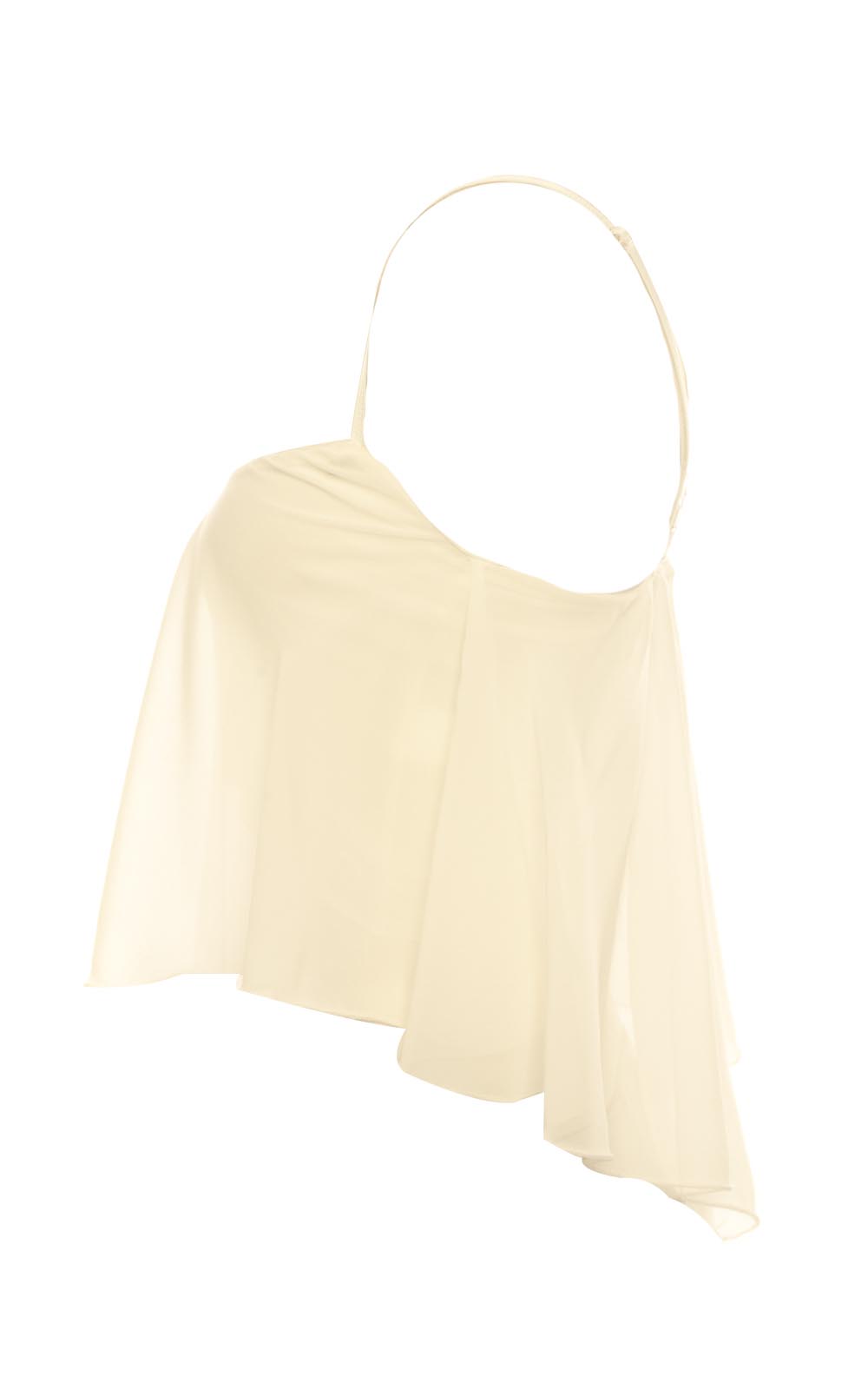 Teana Floaty Chiffon Crop Top Thumbnail