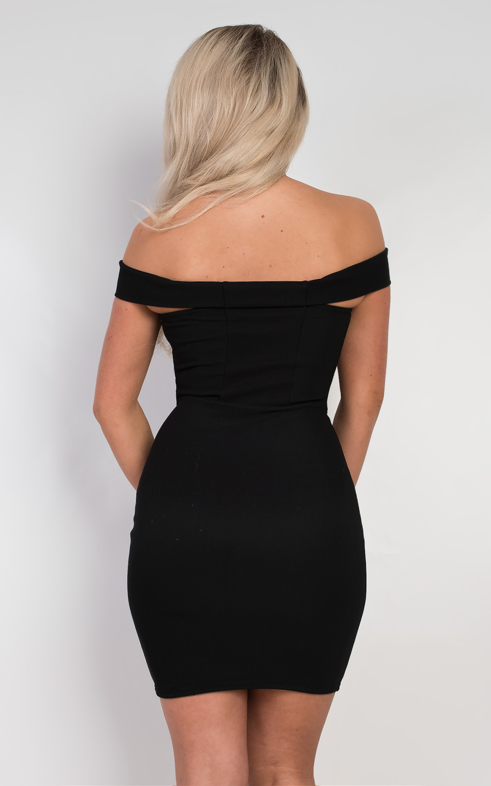 Tamiko Off Shoulder Bodycon Dress Thumbnail Tamiko Off Shoulder Bodycon Dress Thumbnail