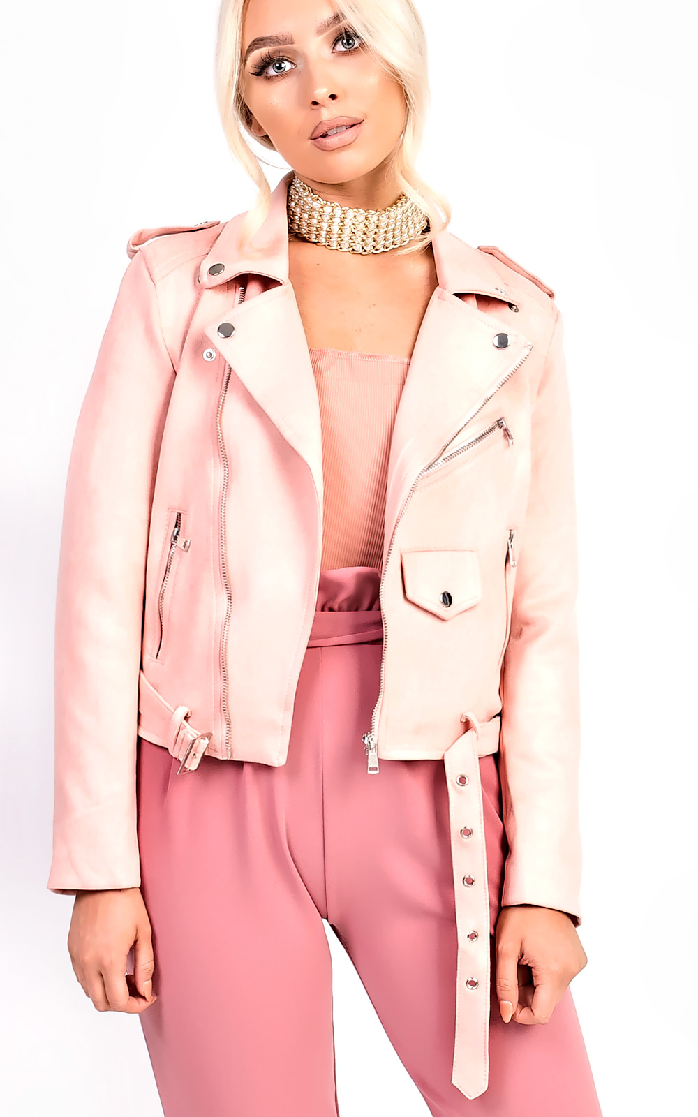 Mia Biker Faux Suede Jacket Mia Biker Faux Suede Jacket