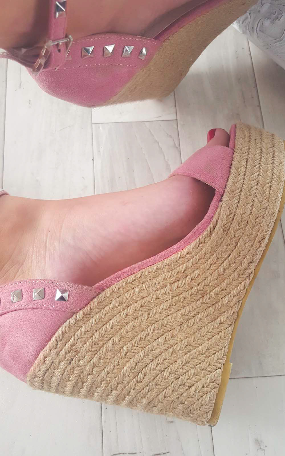 Jess Studdded Wedges Thumbnail Jess Studdded Wedges Thumbnail