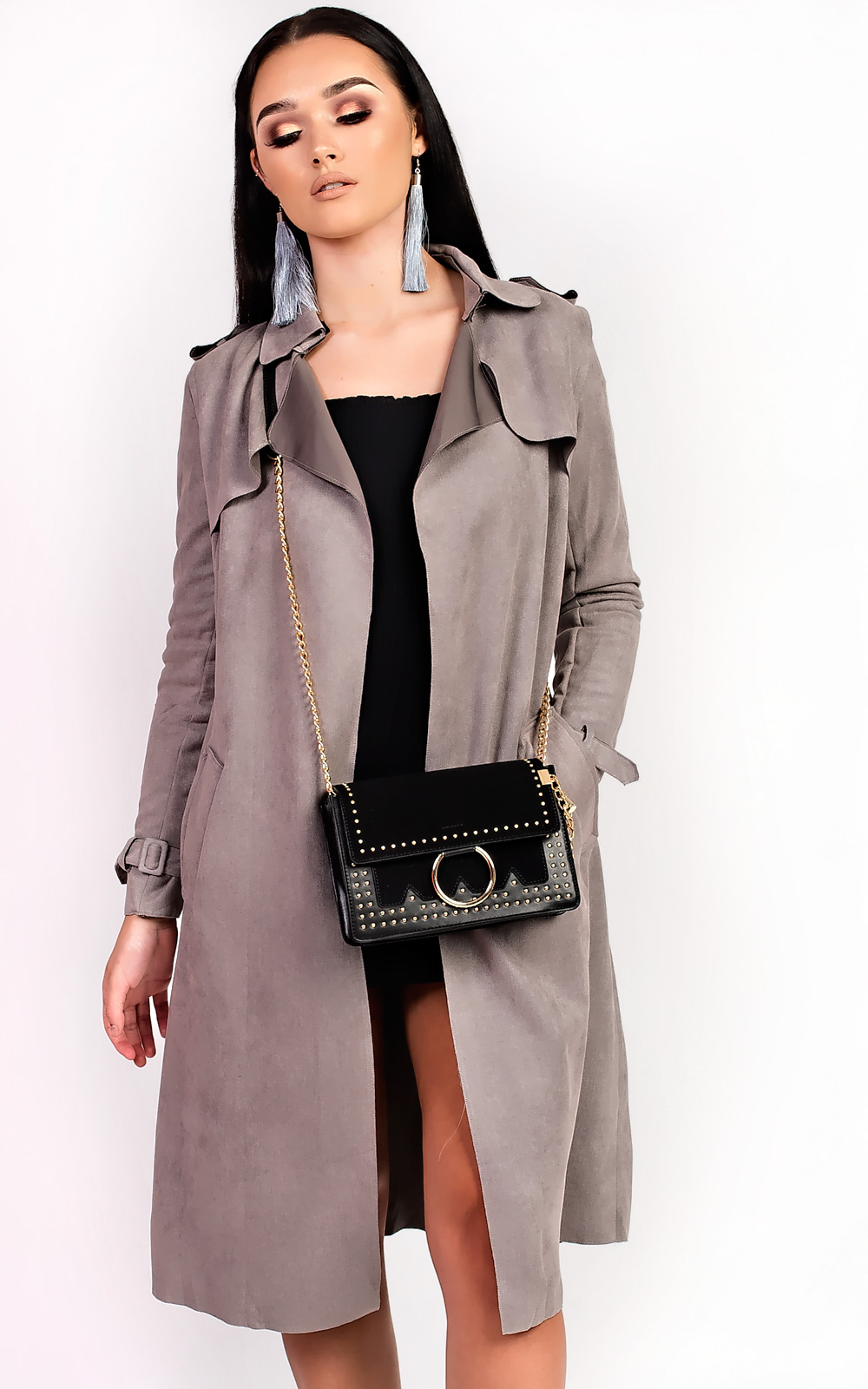 Brooke Gold Studded Shoulder Bag Thumbnail Brooke Gold Studded Shoulder Bag Thumbnail
