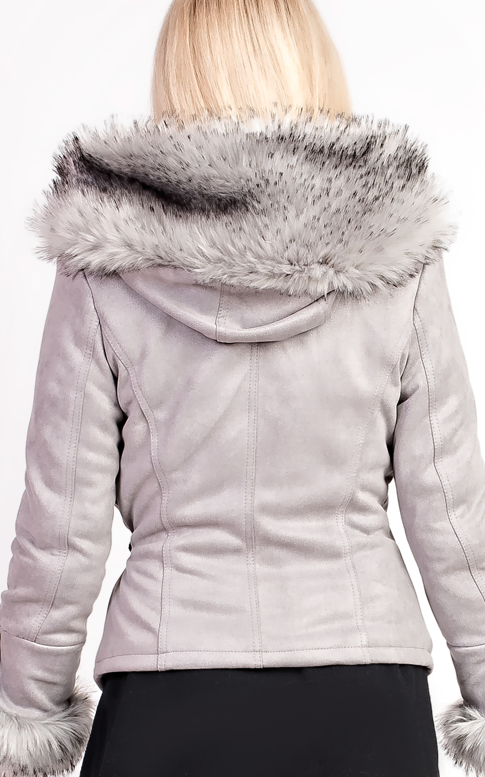 Tamsin Faux Suede Fur Jacket Thumbnail Tamsin Faux Suede Fur Jacket Thumbnail