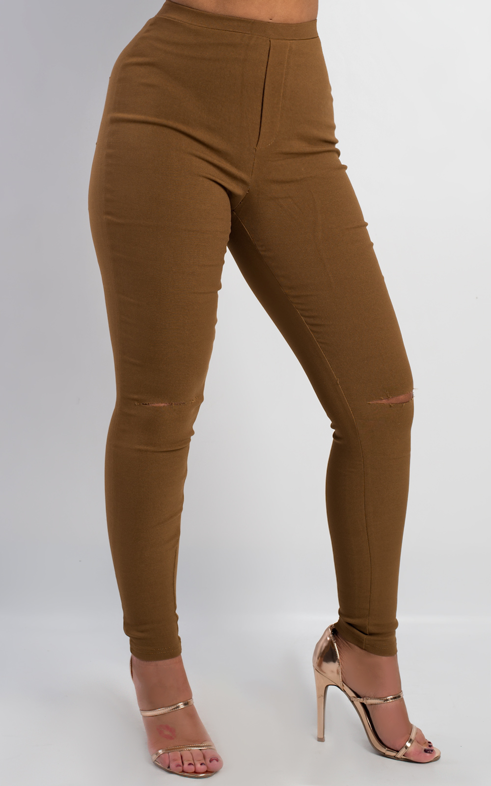 Irena Ripped Knee Jeggings Thumbnail Irena Ripped Knee Jeggings Thumbnail